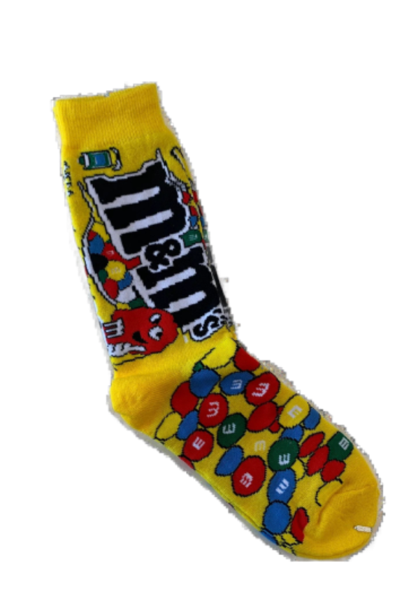 M&M's Socks (Yellow)