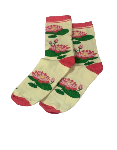 Lotus Rose Socks
