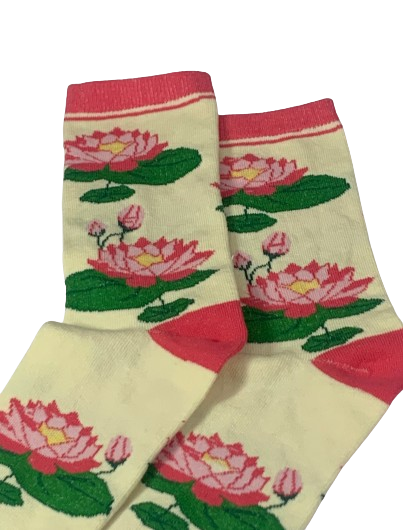 Lotus Rose Socks