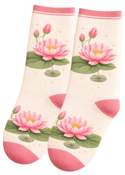 Lotus Rose Socks